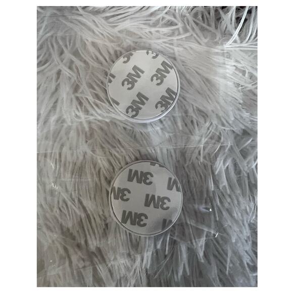 Authentic MCM Upcycled Pop Sockets for Phone Set of 2 New Luxury Designer - Picture 2 of 2